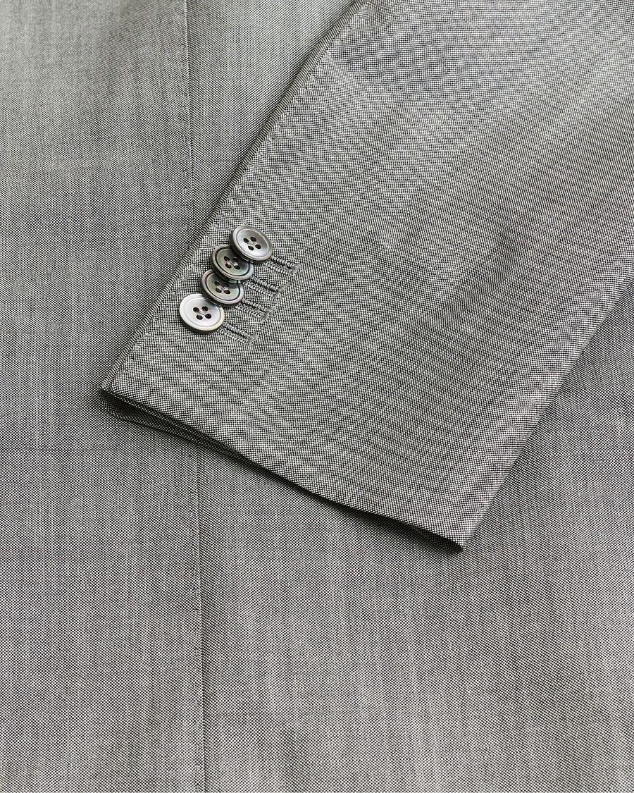 Homme | Oscar Jacobson Elmer Suit Grey Melange 48 | Pre-owned | Oscar Jacobson Elmer Suit Grey Melange 48