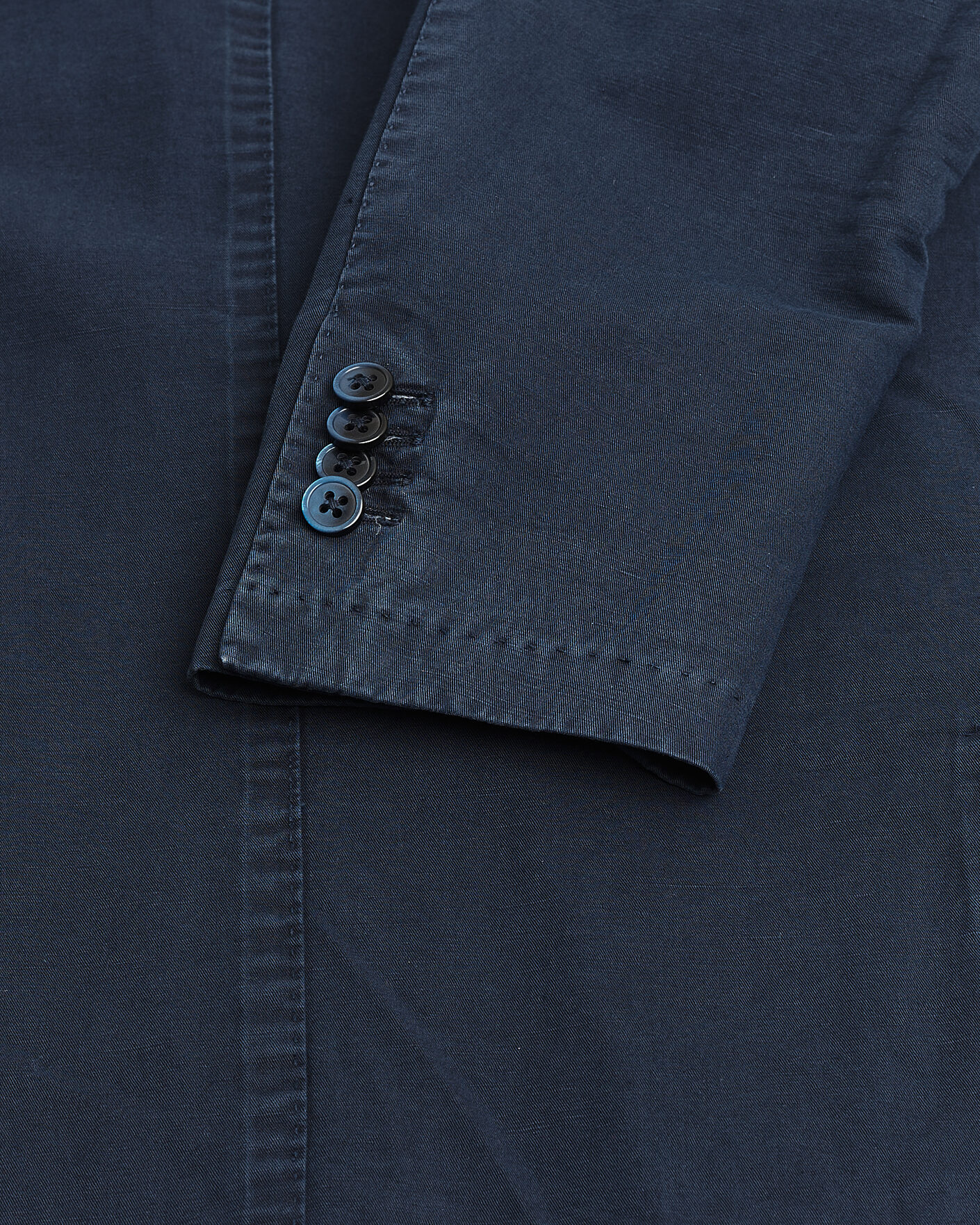 Homme | Pre-owned Blazers | Pre-owned | L.B.M. 1911 Jack Regular Fit Cotton & Linen Blazer Navy 52