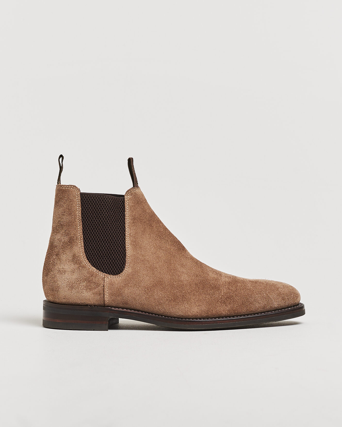 Homme | Pre-owned Chaussures cousues trépointe | Pre-owned | Loake 1880 Emsworth Chelsea Boot Flint Suede UK9 - EU43