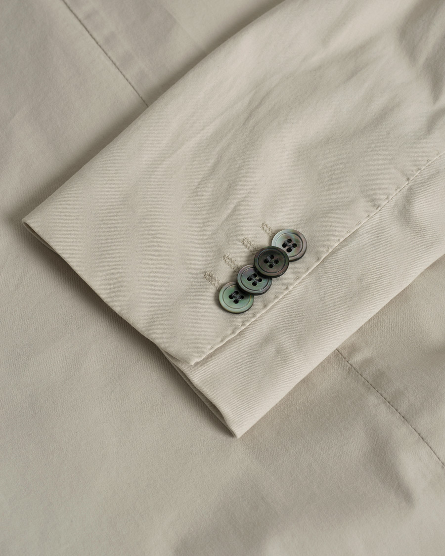 Homme | Oscar Jacobson Ferry Cotton Patch Pocket Blazer Beige 50 | Pre-owned | Oscar Jacobson Ferry Cotton Patch Pocket Blazer Beige 50