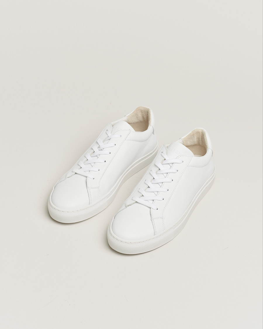 Homme | A Day's March Leather Marching Sneaker White | Pre-owned | A Day's March Leather Marching Sneaker White