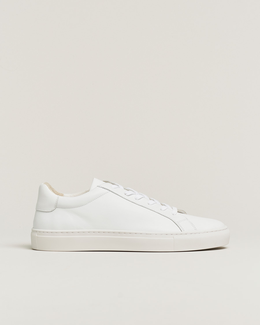 Homme | A Day's March Leather Marching Sneaker White | Pre-owned | A Day's March Leather Marching Sneaker White