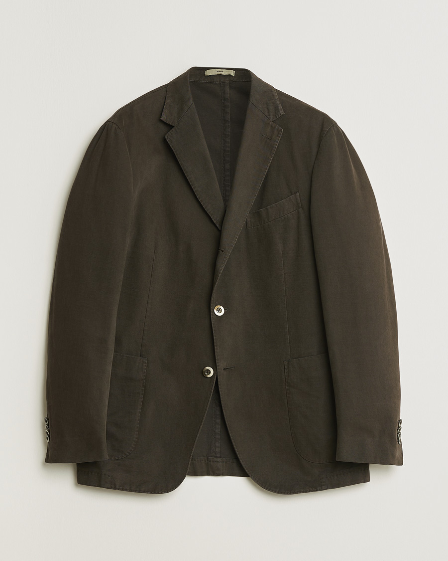 Homme | Pre-owned Blazers | Pre-owned | Boglioli Cotton Blazer Brown 52