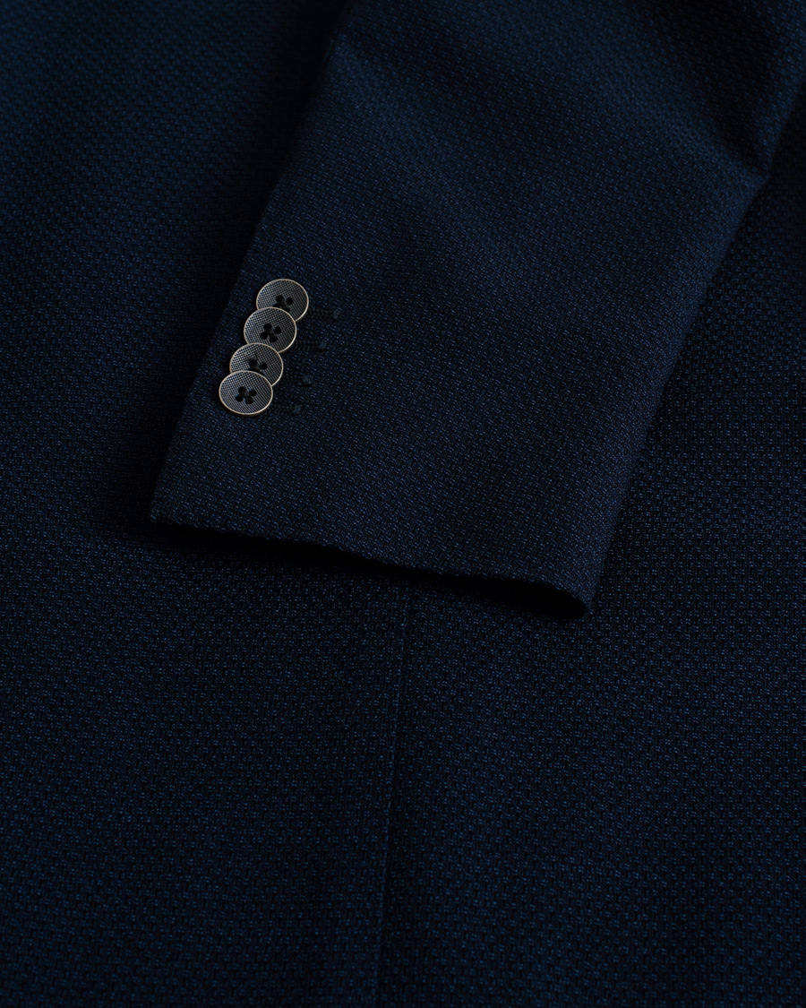 Homme | Blazers | Pre-owned | Tagliatore Virgin Wool Blazer Navy 46