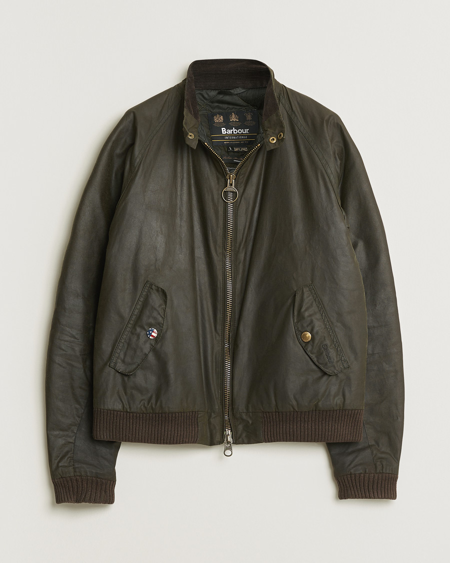 Homme | Pre-owned Manteaux Et Vestes | Pre-owned | Barbour International Steve McQueen Merchant Jacket Olive L