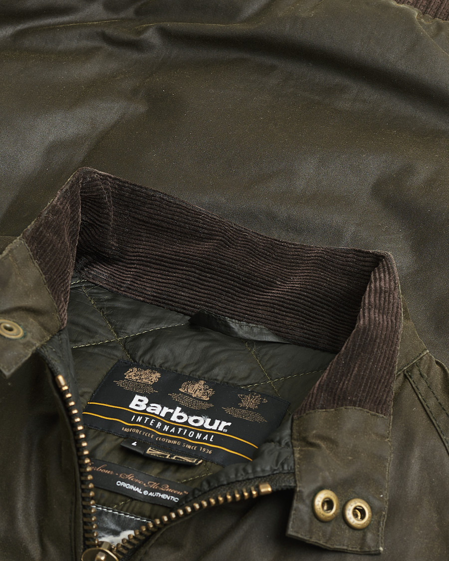 Homme | Pre-owned Manteaux Et Vestes | Pre-owned | Barbour International Steve McQueen Merchant Jacket Olive L