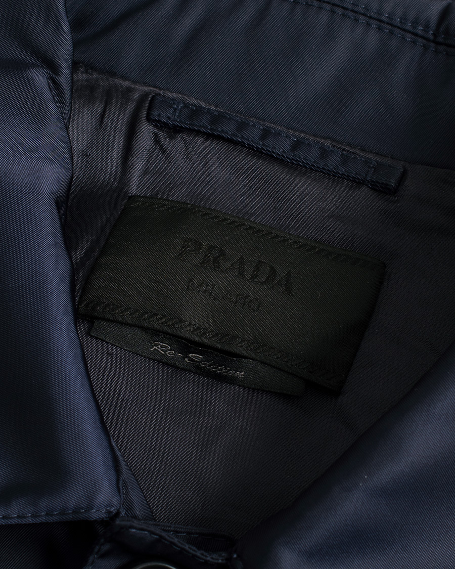 Homme | Pre-owned Manteaux Et Vestes | Pre-owned | Prada Nylon Car Coat Navy L