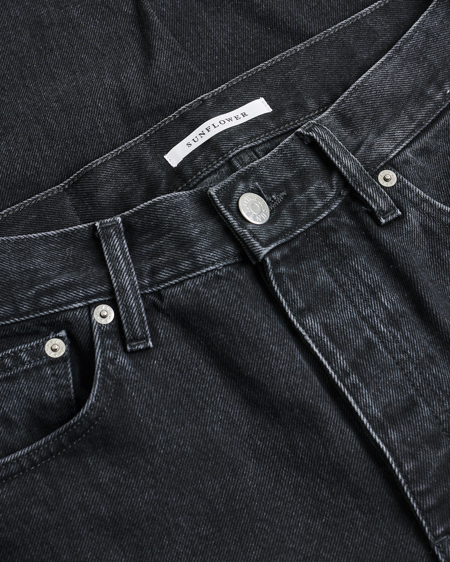 Homme | Sunflower Loose Jeans Black Wash 2 | Pre-owned | Sunflower Loose Jeans Black Wash 2
