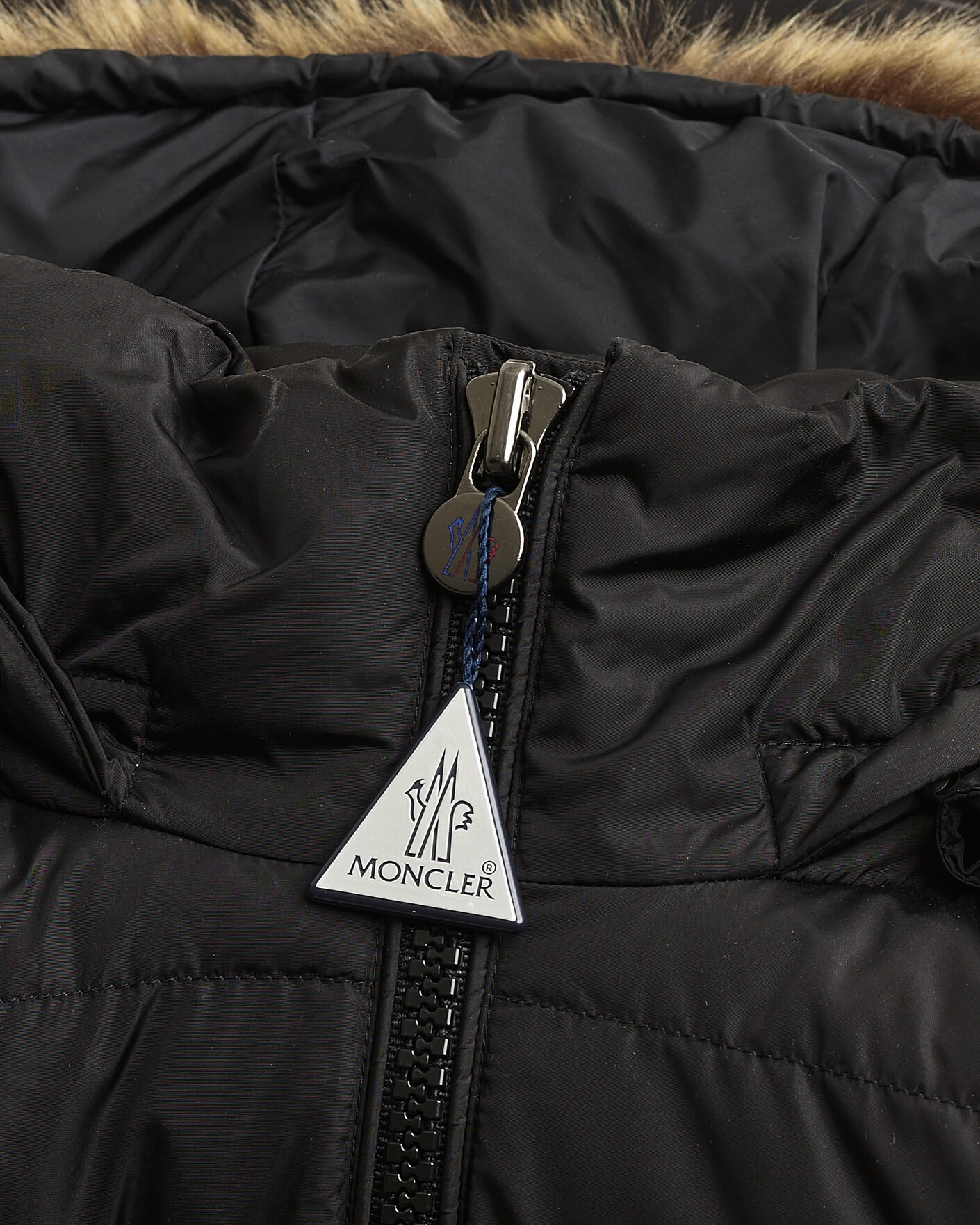 Homme | Pre-owned Manteaux Et Vestes | Pre-owned | Moncler Maya Faux Fur Jacket Black 2 - M