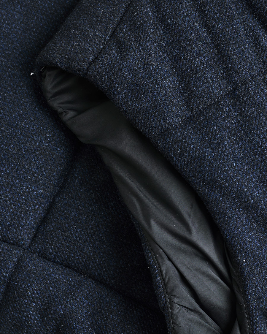 Homme | Polo Ralph Lauren Flannel Wool Vest Navy M | Pre-owned | Polo Ralph Lauren Flannel Wool Vest Navy M