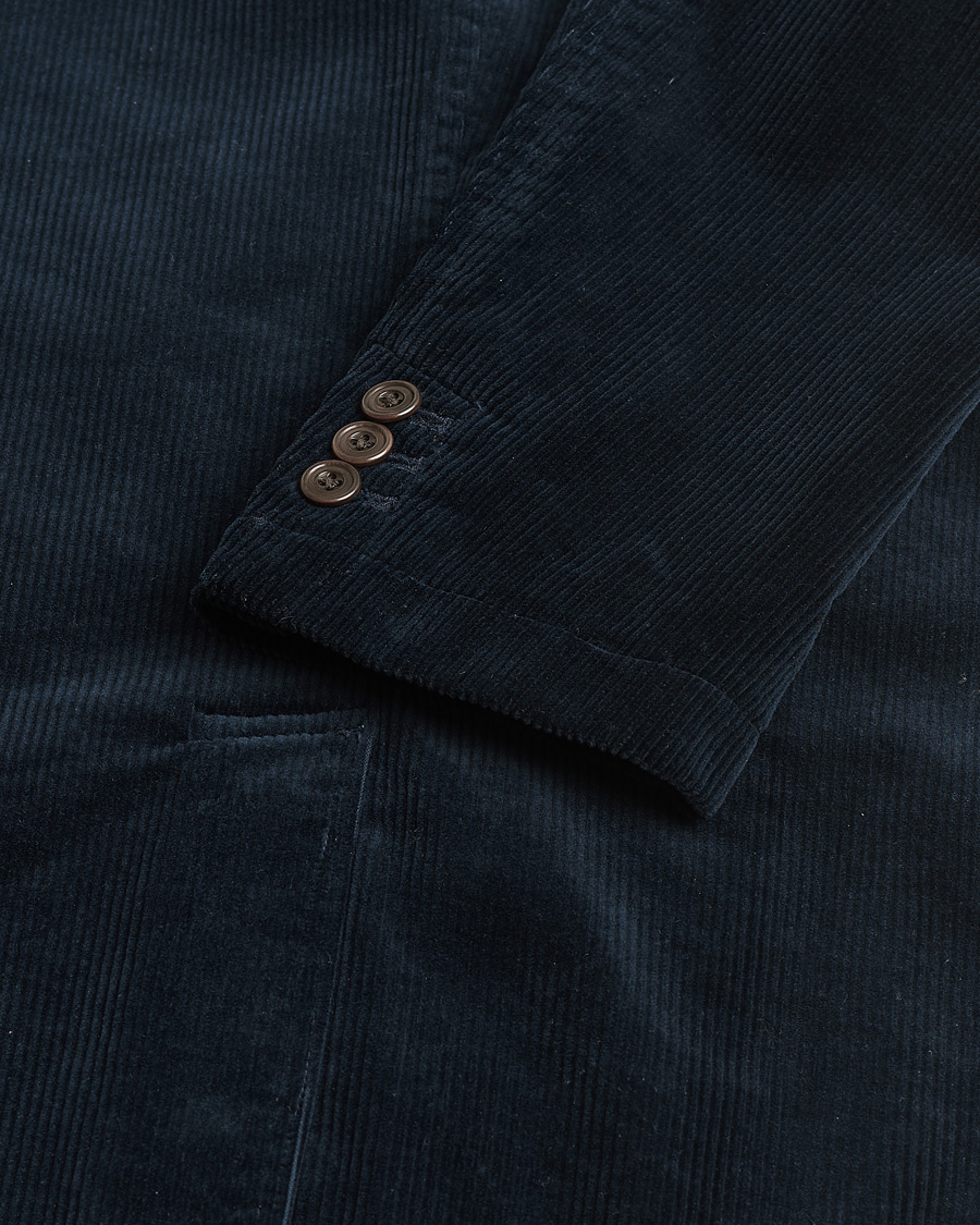 Homme | Pre-owned Blazers | Pre-owned | Polo Ralph Lauren Corduroy Stretch Blazer Aviator Navy UK38 - EU48