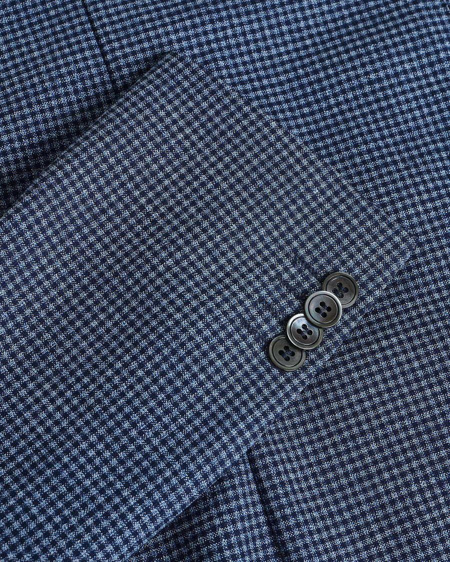 Homme | Pre-owned Blazers | Pre-owned | Oscar Jacobson Ferry Check Wool Blazer Multi