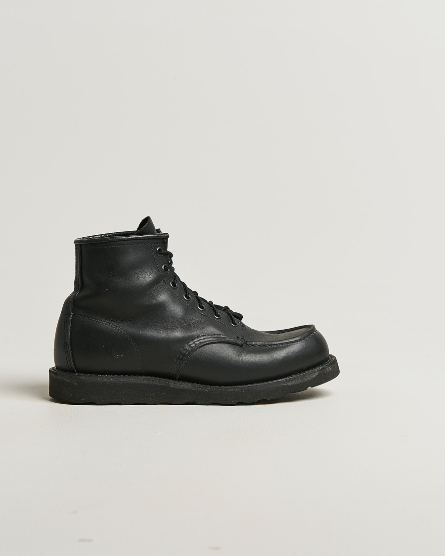 Homme | Pre-owned Chaussures | Pre-owned | Red Wing Shoes Moc Toe Boot Black Harness US8,5 - EU41,5
