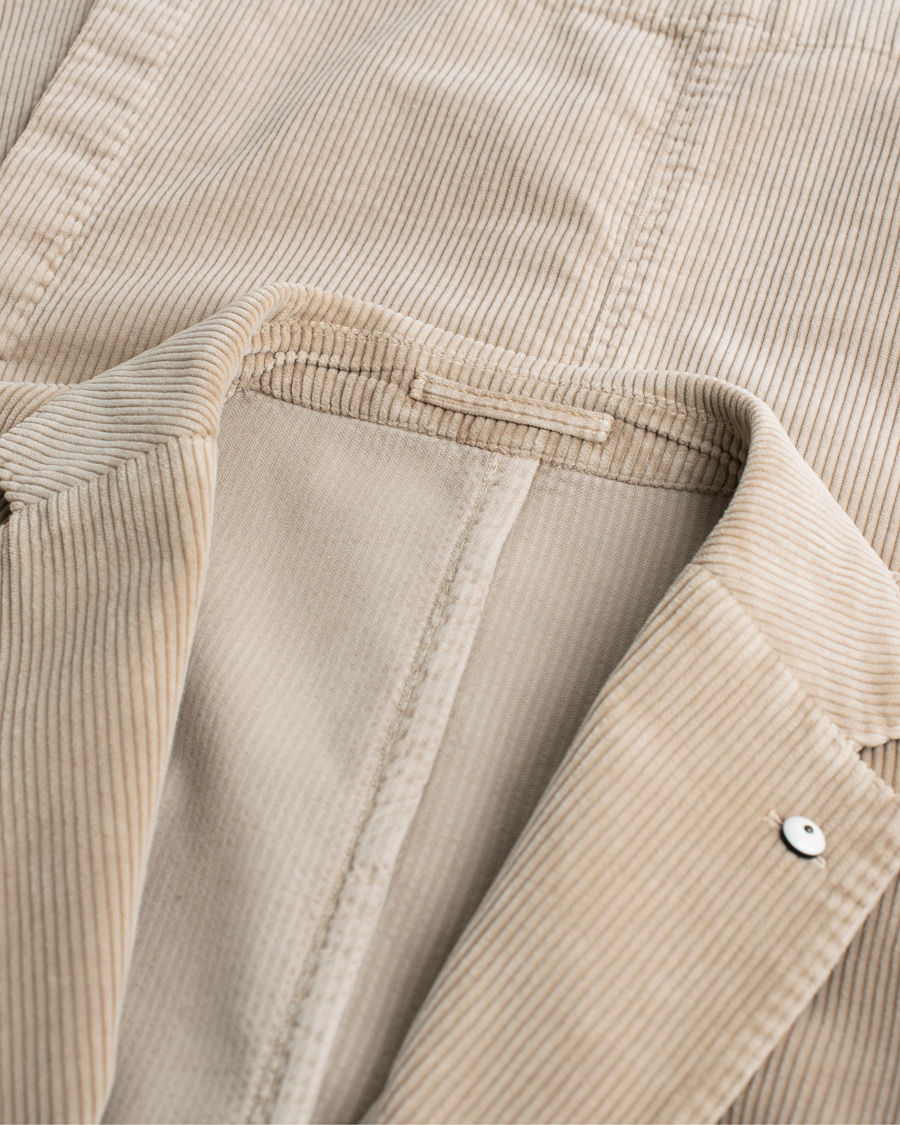 Homme | Blazers | Pre-owned | L.B.M. 1911 Jack Corduroy Blazer Beige