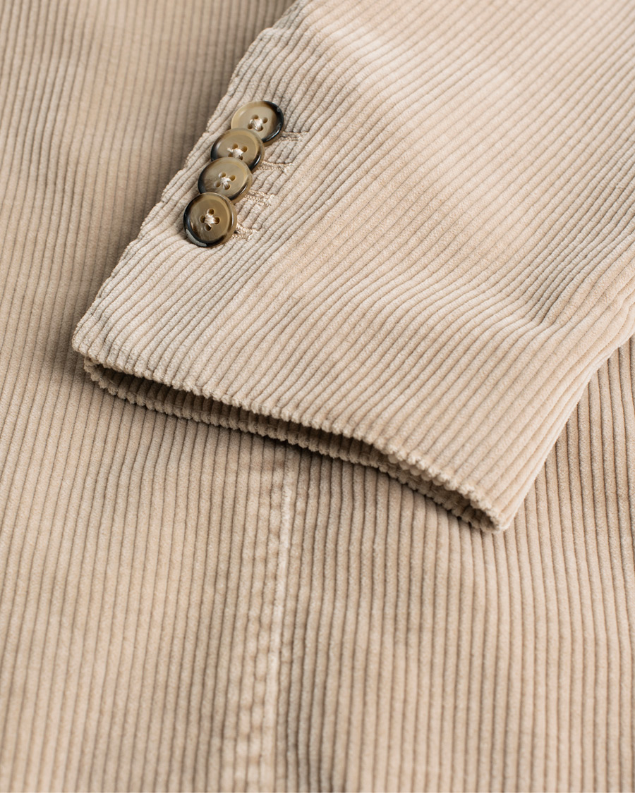 Homme | Blazers | Pre-owned | L.B.M. 1911 Jack Corduroy Blazer Beige