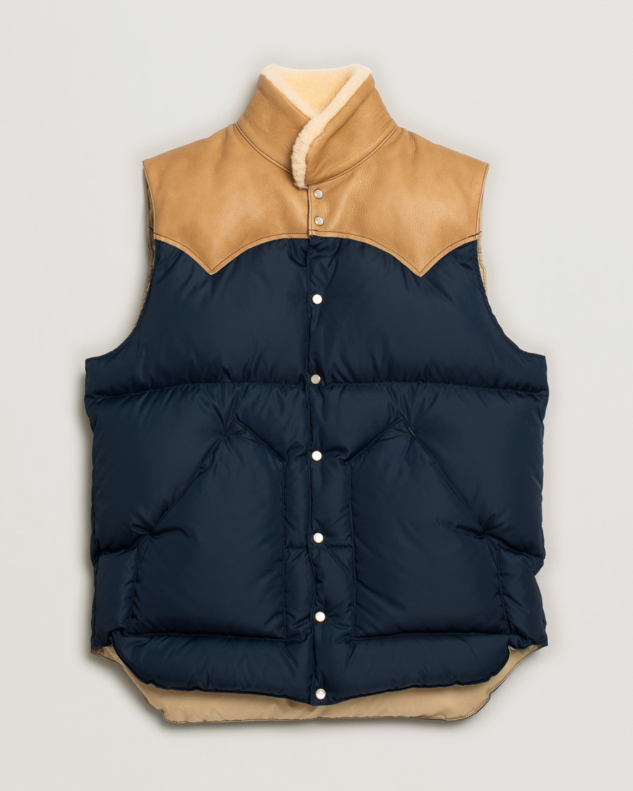Homme | Manteaux Et Vestes | Pre-owned | Rocky Mountain Featherbed Christy Vest Navy 40
