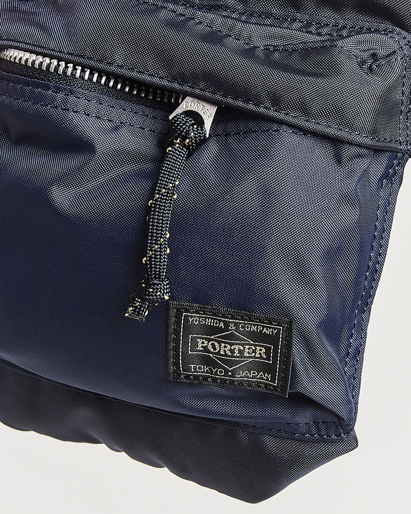 Homme | Pre-owned Accessoires | Pre-owned | Porter-Yoshida & Co. Force Small Shoulder Pouch Navy Blue