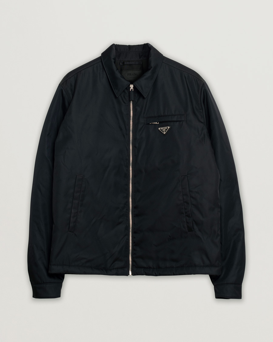 Homme | Manteaux Et Vestes | Pre-owned | Prada Re-Nylon Lifestyle Jacket Black 52
