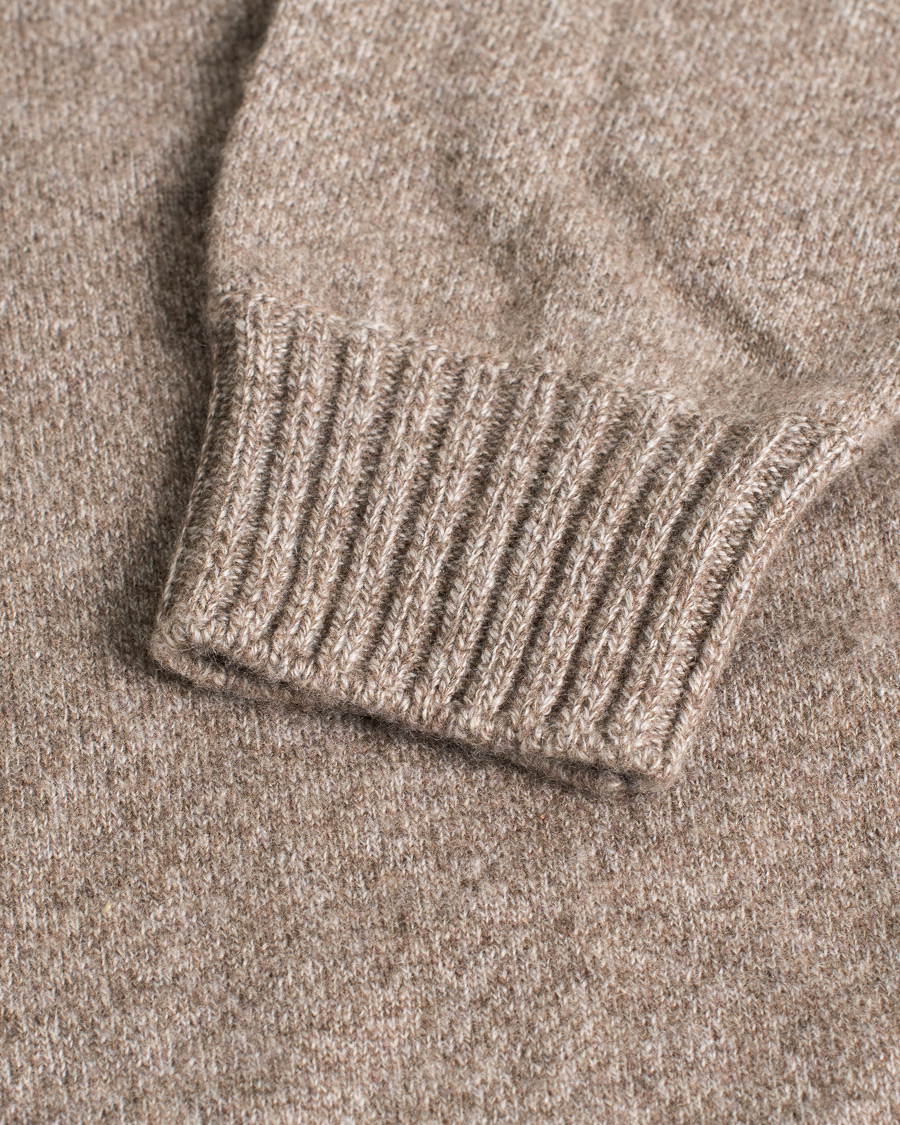 Homme | Pulls Et Tricots | Pre-owned | Fioroni Cashmere Crew Neck Light Brown Melange 46