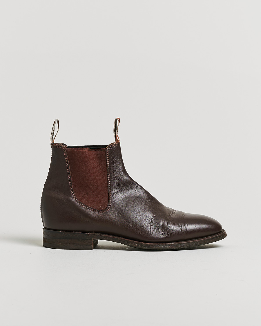 Homme | Pre-owned Chaussures cousues trépointe | Pre-owned | R.M.Williams Craftsman G Boot Yearling Chestnut UK9 - EU43,5