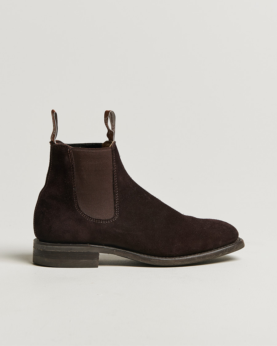 Homme | R.M.Williams Comfort Craftsman G Boot Chocolate Suede | Pre-owned | R.M.Williams Comfort Craftsman G Boot Chocolate Suede