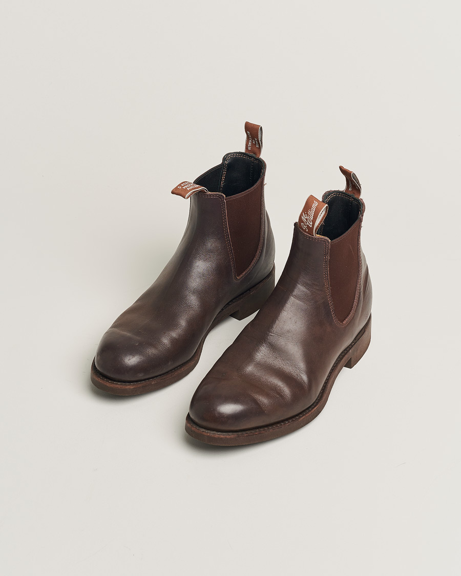 Homme | R.M.Williams Gardener G Boot Greasy Kip Brown | Pre-owned | R.M.Williams Gardener G Boot Greasy Kip Brown