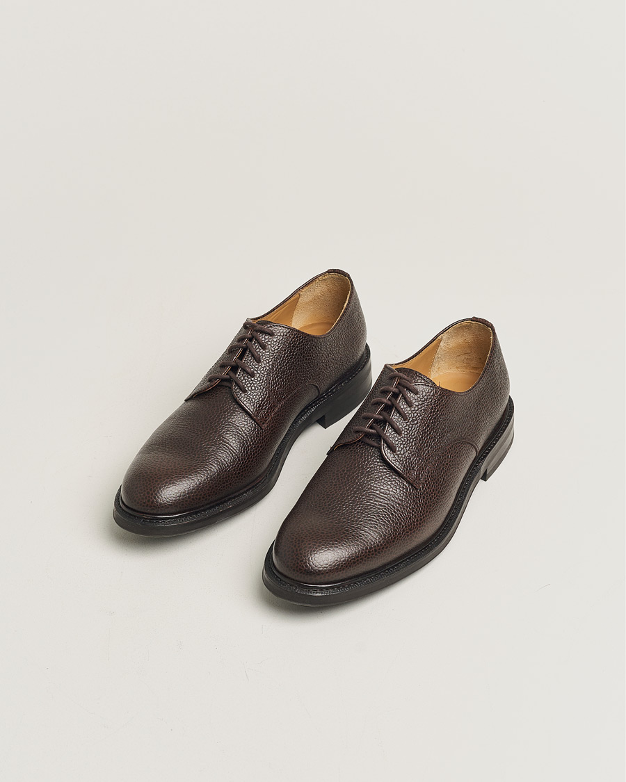 Homme | Myrqvist Boden Derby Dark Brown Country Calf UK7,5 - EU41,5 | Pre-owned | Myrqvist Boden Derby Dark Brown Country Calf UK7,5 - EU41,5