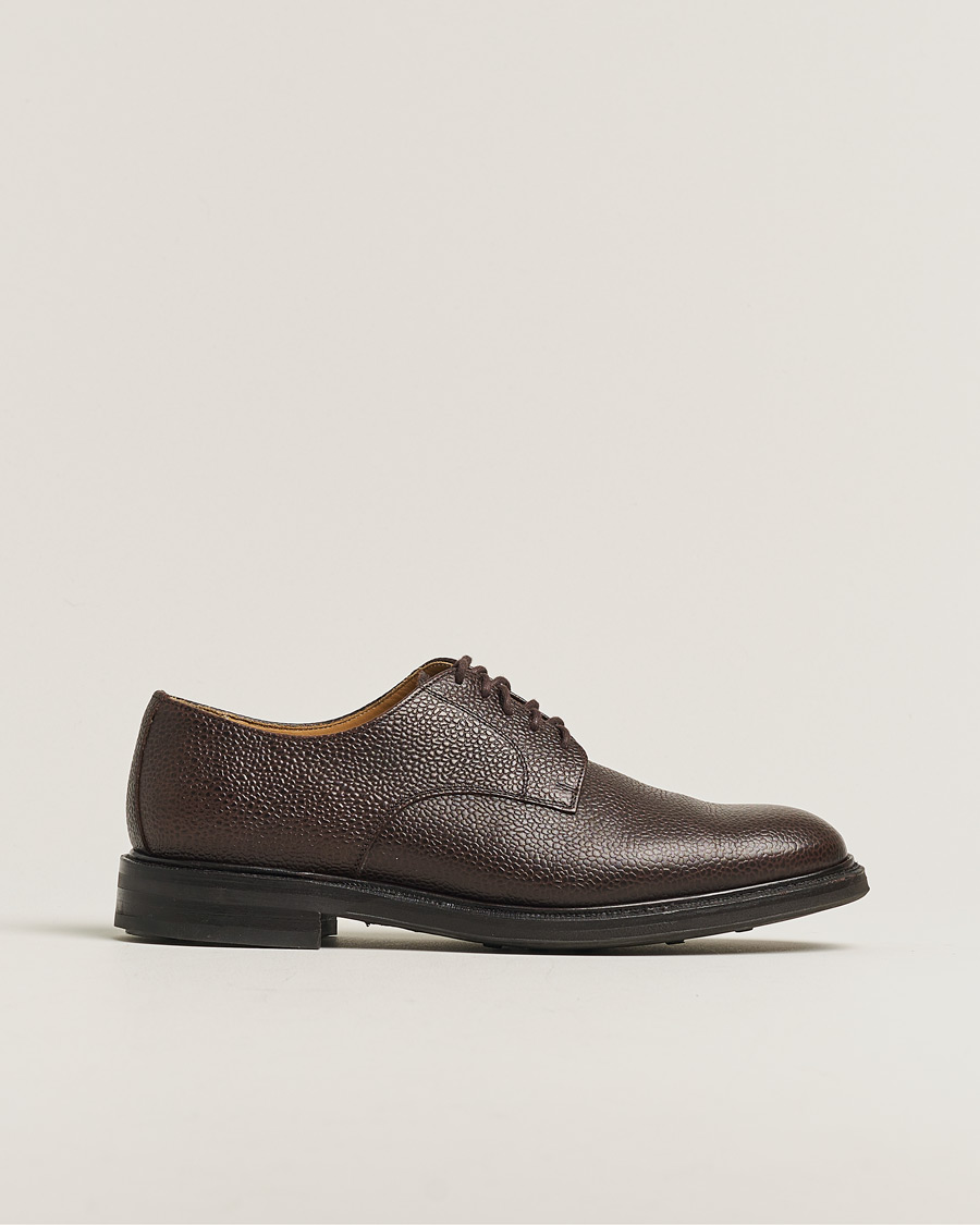 Homme | Myrqvist Boden Derby Dark Brown Country Calf UK7,5 - EU41,5 | Pre-owned | Myrqvist Boden Derby Dark Brown Country Calf UK7,5 - EU41,5