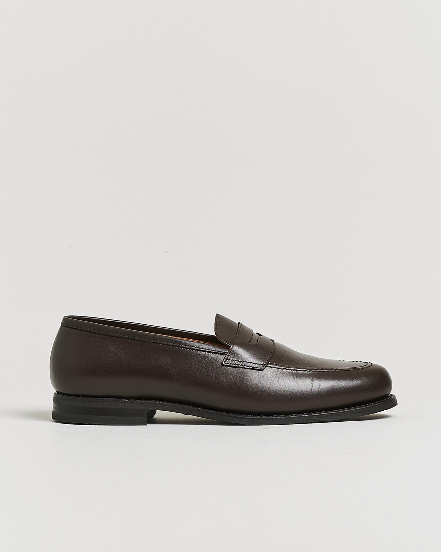 Homme | Pre-owned Chaussures cousues trépointe | Pre-owned | Myrqvist Stenhammar II Loafer Dark Brown Calf UK10,5 - EU44,5