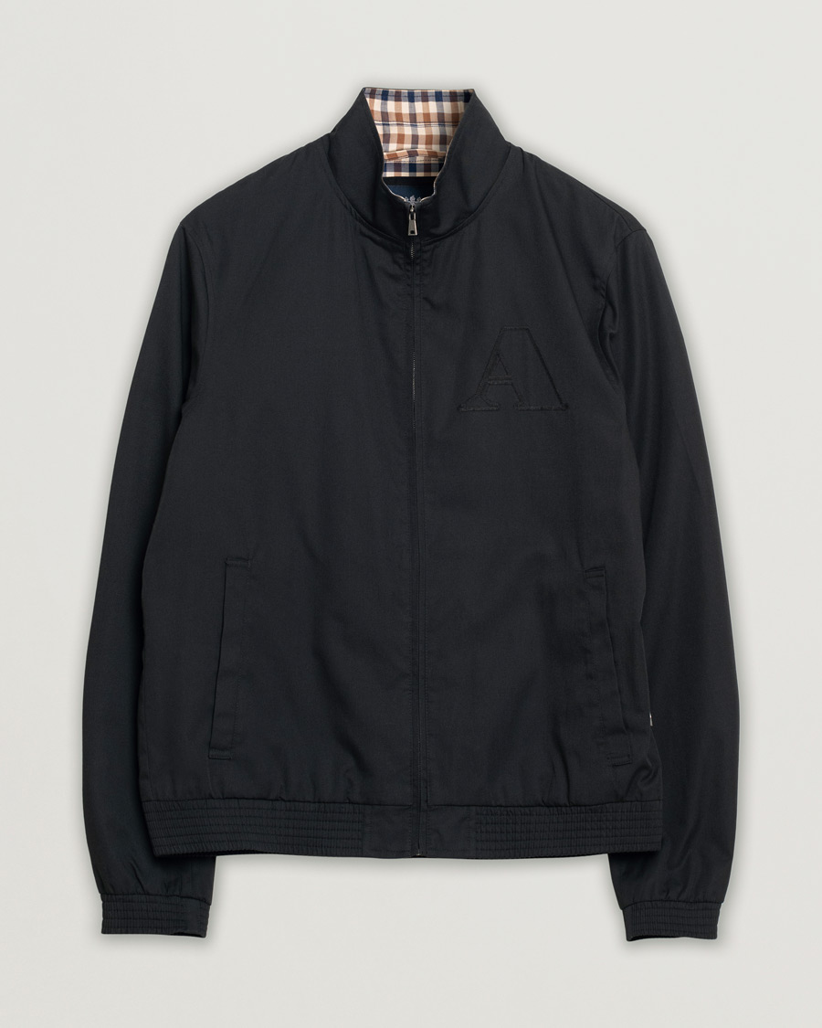Homme | Manteaux Et Vestes | Pre-owned | Aquascutum Harrington Jacket Black S