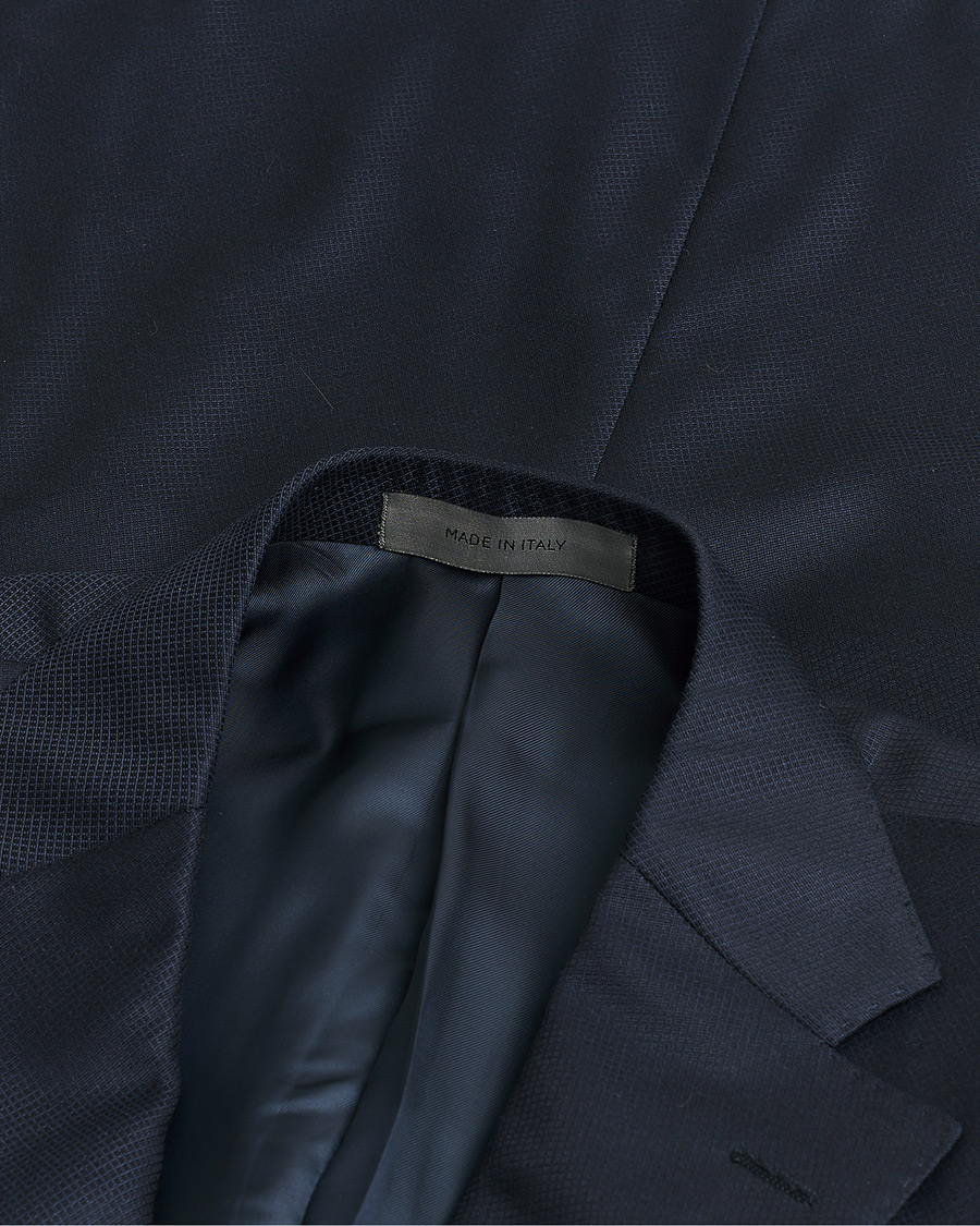 Homme | Pre-owned Costumes | Pre-owned | Corneliani Wool Suit Navy 50