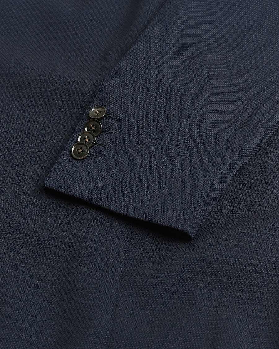 Homme | Pre-owned Blazers | Pre-owned | Oscar Jacobson Farris Patch Blazer Navy 48