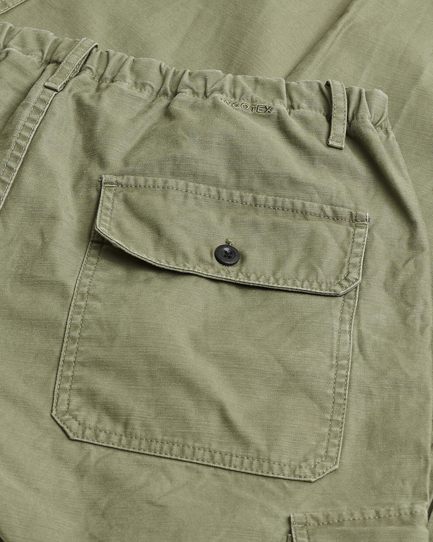 Homme | Pre-owned Pantalons | Pre-owned | Incotex Regular Fit Cargo Pants Military W34