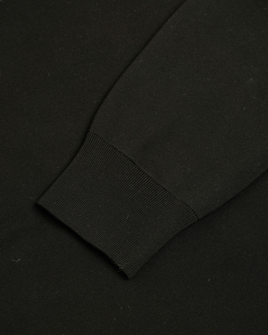 Homme | Moncler Hybrid Zip Cardigan Black | Pre-owned | Moncler Hybrid Zip Cardigan Black