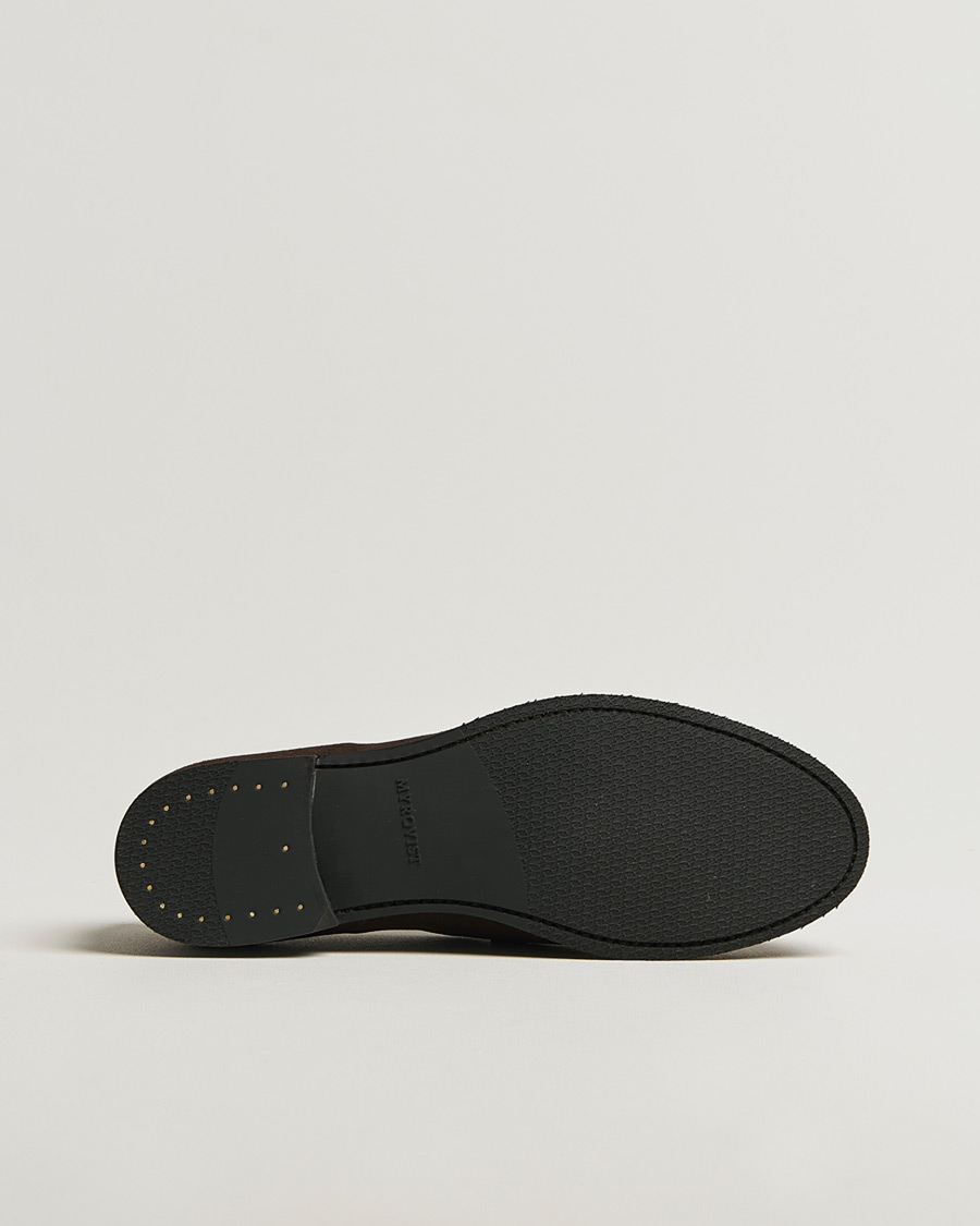 Homme | Pre-owned Chaussures cousues trépointe | Pre-owned | Myrqvist Karlberg Loafer Dark Brown Suede UK8,5 - EU42,5