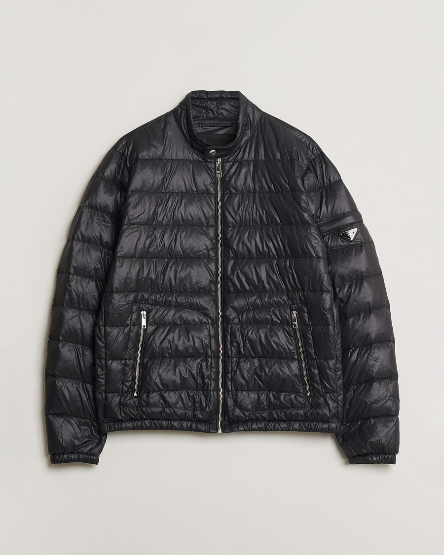 Homme | Pre-owned Manteaux Et Vestes | Pre-owned | Prada Lightweight Nylon Down Jacket Black 54