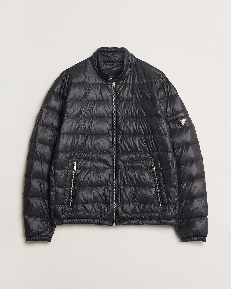 Homme | Pre-owned Manteaux Et Vestes | Pre-owned | Prada Lightweight Nylon Down Jacket Black 54
