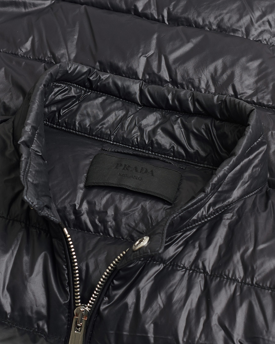 Homme | Pre-owned Manteaux Et Vestes | Pre-owned | Prada Lightweight Nylon Down Jacket Black 54