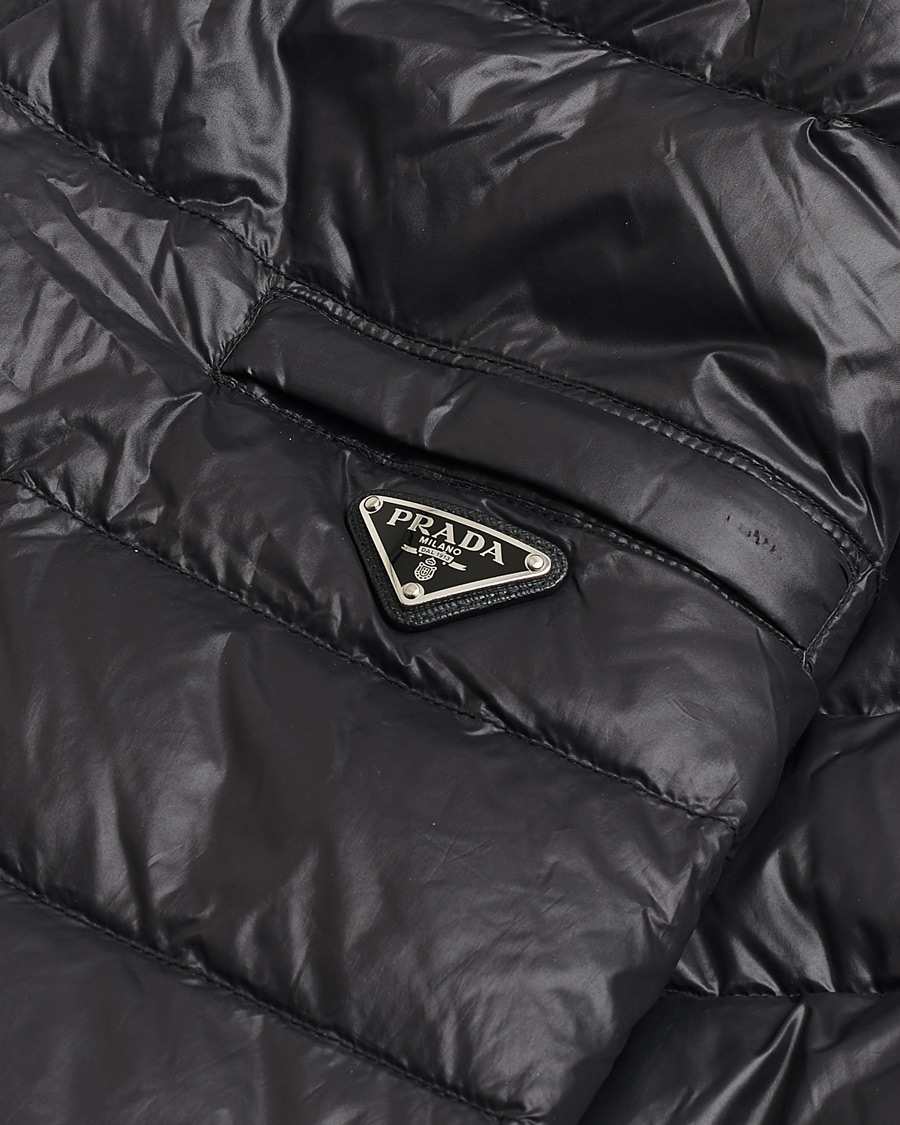 Homme | Pre-owned Manteaux Et Vestes | Pre-owned | Prada Lightweight Nylon Down Jacket Black 54