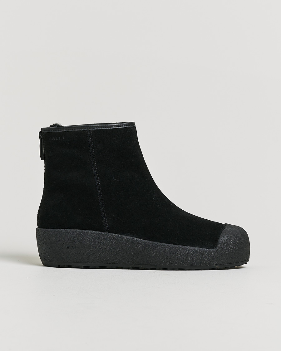 Homme | Bally Guard III M Soft Curling Boot Black 42 | Pre-owned | Bally Guard III M Soft Curling Boot Black 42