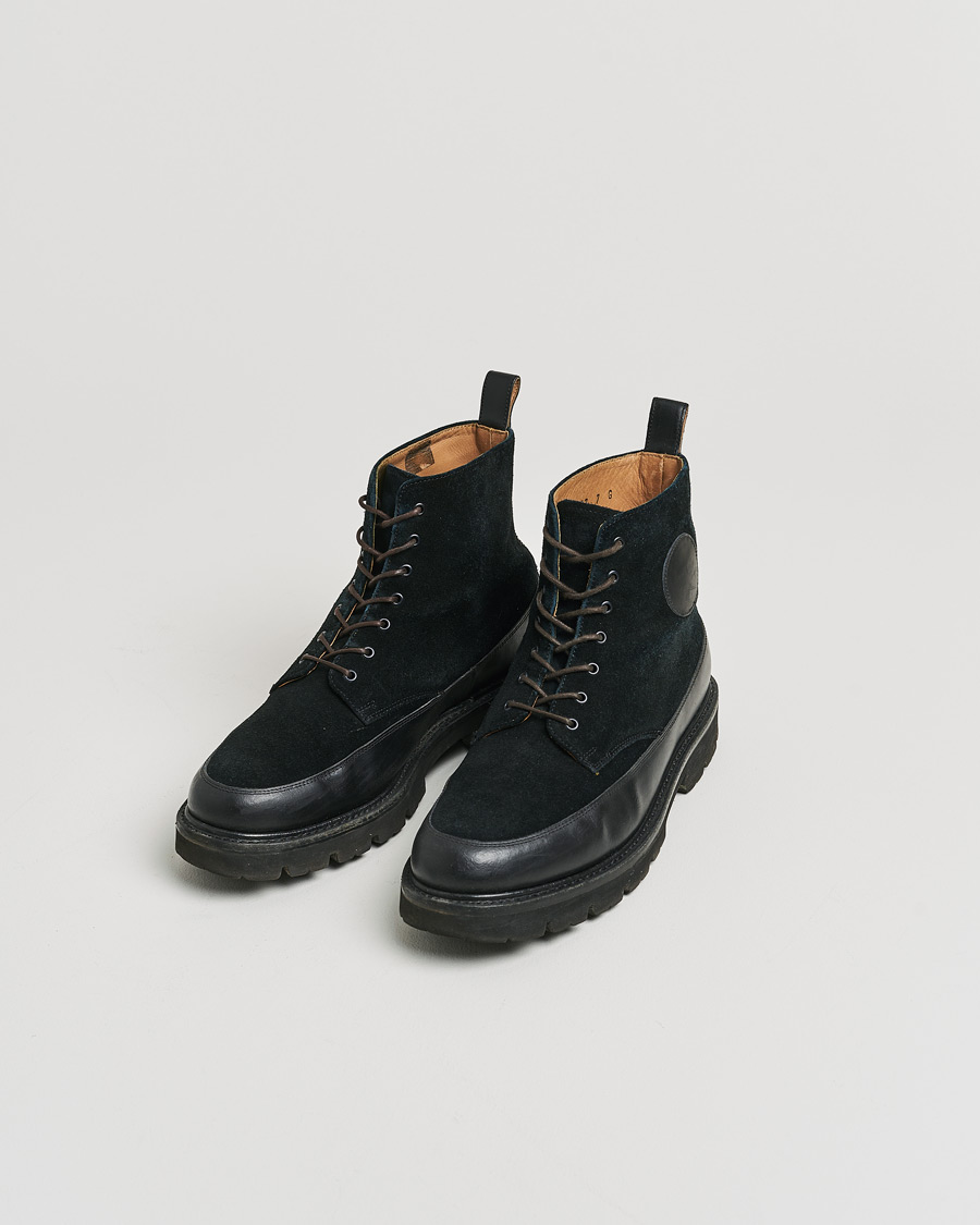 Homme | Pre-owned Chaussures | Pre-owned | Grenson Anton Suede Boot Black UK7 - EU41