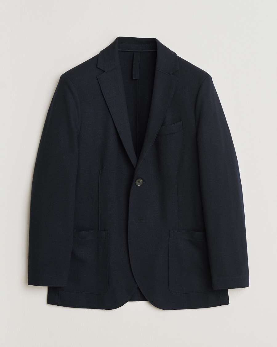 Homme | Pre-owned Blazers | Pre-owned | Harris Wharf London Two Button Virgin Wool Blazer Navy 48