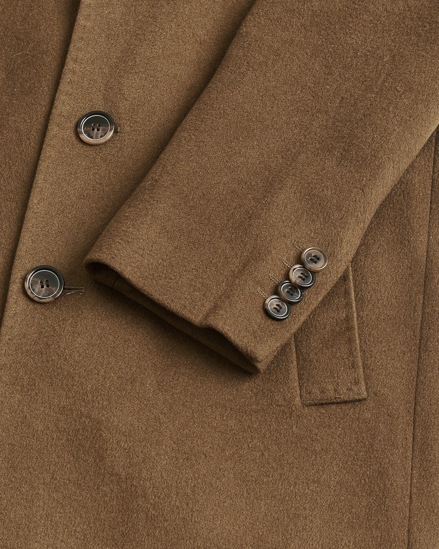 Homme | Pre-owned Manteaux Et Vestes | Pre-owned | Sand Copenhagen Cashmere Blend Coat Brown 48