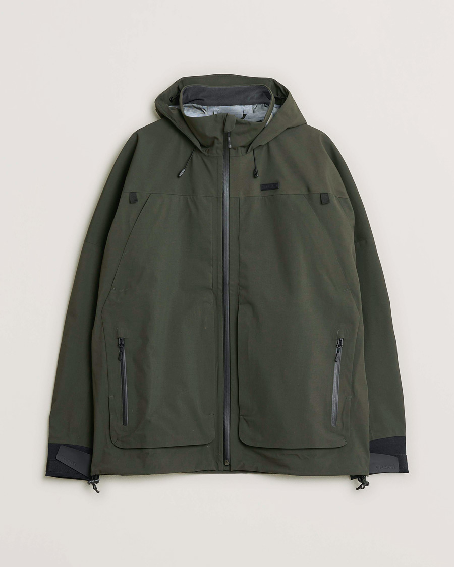 Homme | Pre-owned Manteaux Et Vestes | Pre-owned | Filson Skagit Rain Jacket Forest Green L