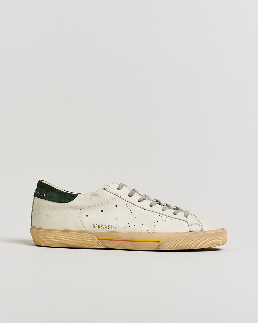Homme | Pre-owned Chaussures | Pre-owned | Golden Goose Super-Star Sneakers White/Green 42