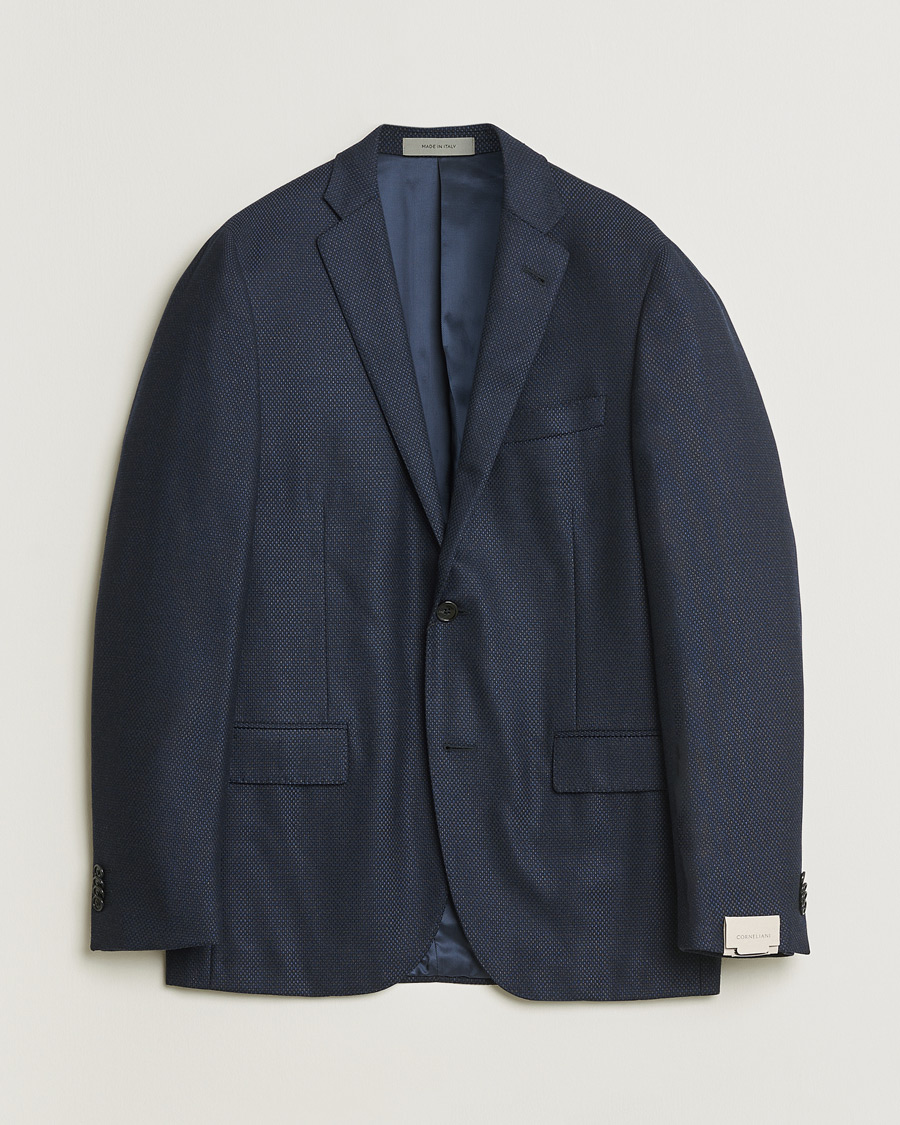 Homme | Pre-owned Blazers | Pre-owned | Corneliani Wool & Cashmere Blazer Navy 50