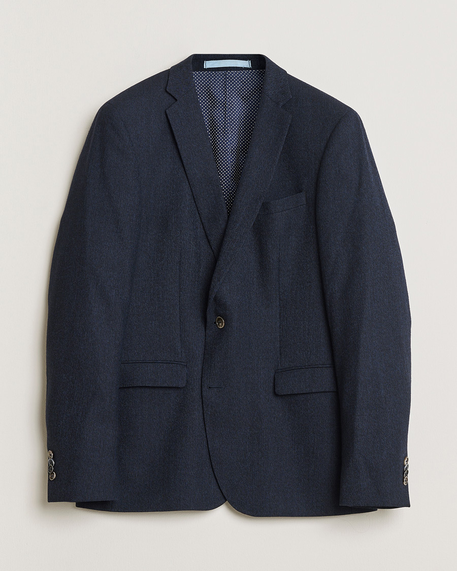Homme | Pre-owned Blazers | Pre-owned | Sand Copenhagen Single Breasted Wool Blazer Navy 52