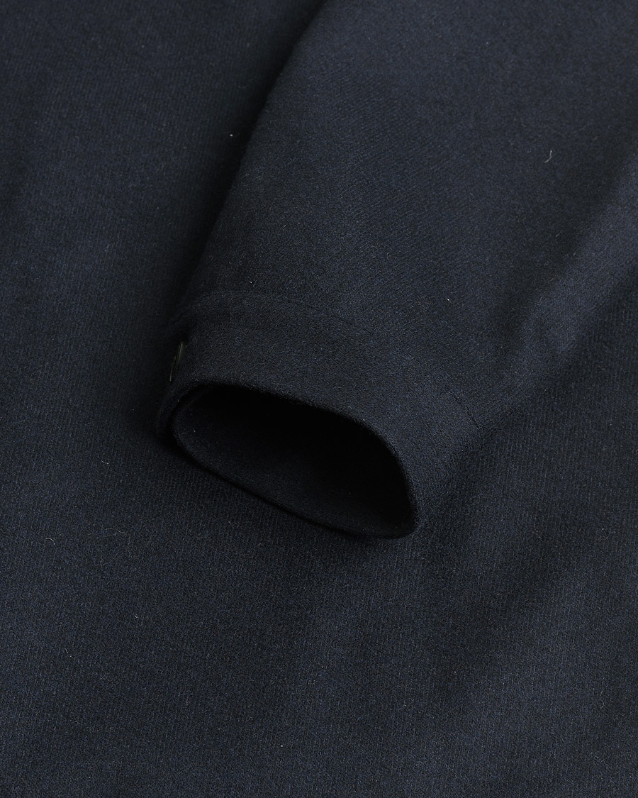 Homme | Pre-owned Manteaux Et Vestes | Pre-owned | Sunspel Boiled Wool Jersey Jacket Navy M