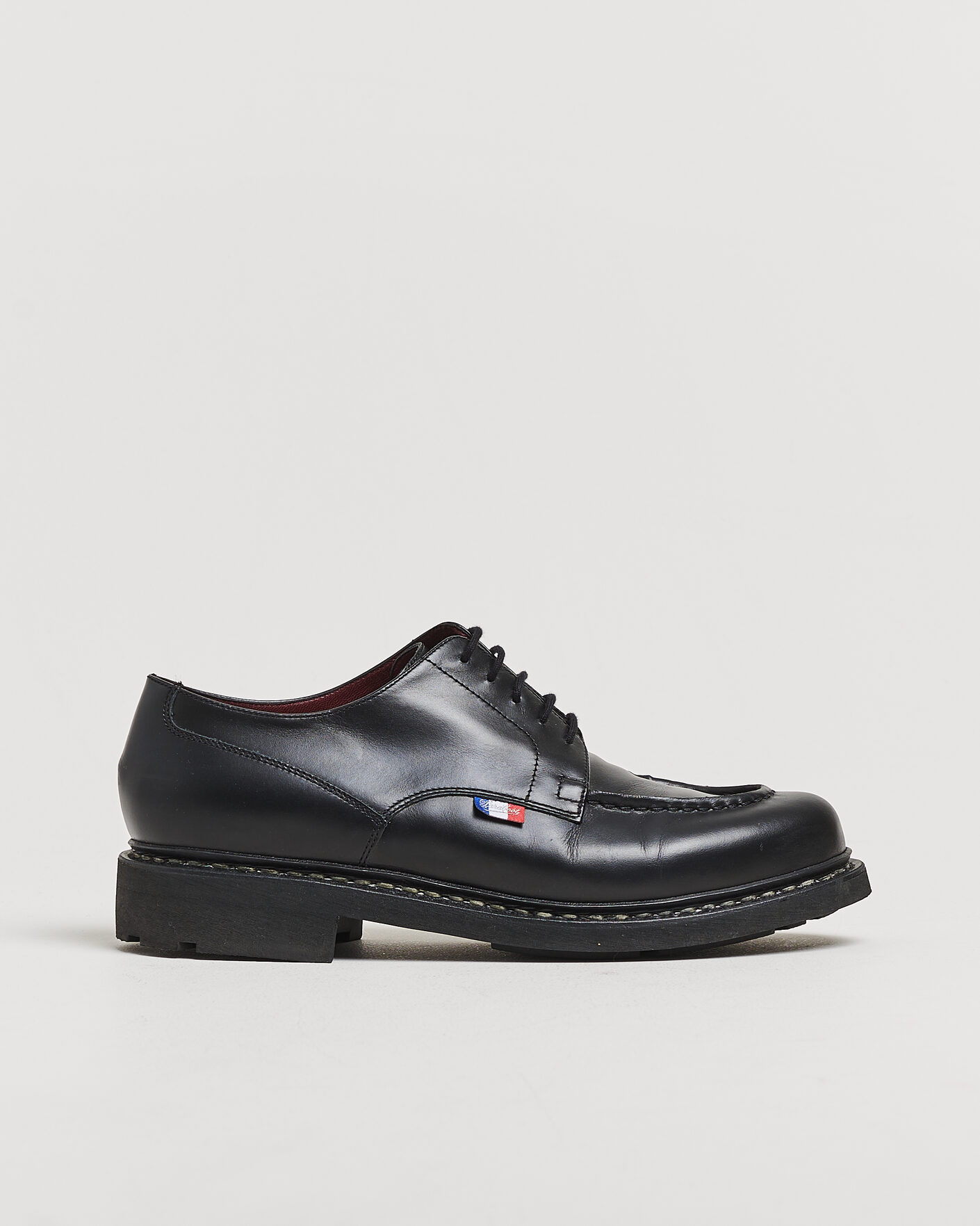 Homme | Pre-owned Chaussures cousues trépointe | Pre-owned | Paraboot Chambord Derby BBR Black UK8,5 - EU42,5
