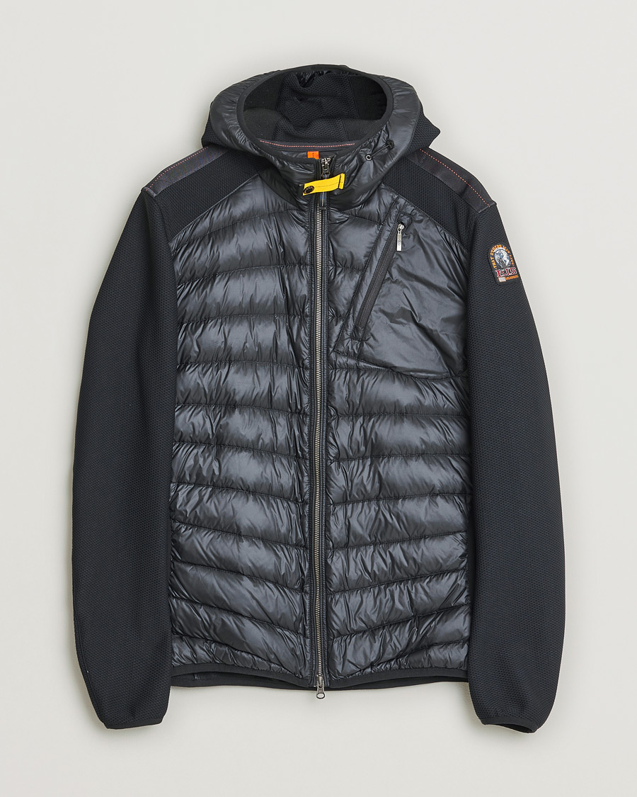 Homme | Manteaux Et Vestes | Pre-owned | Parajumpers Nolan Warm Up Hybrid Hooded Jacket Black